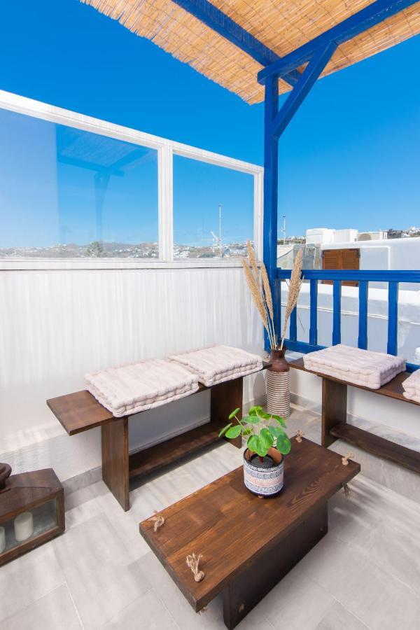 Megali Ammos Whitelist Loft In Mykonos Townアパートメント エクステリア 写真