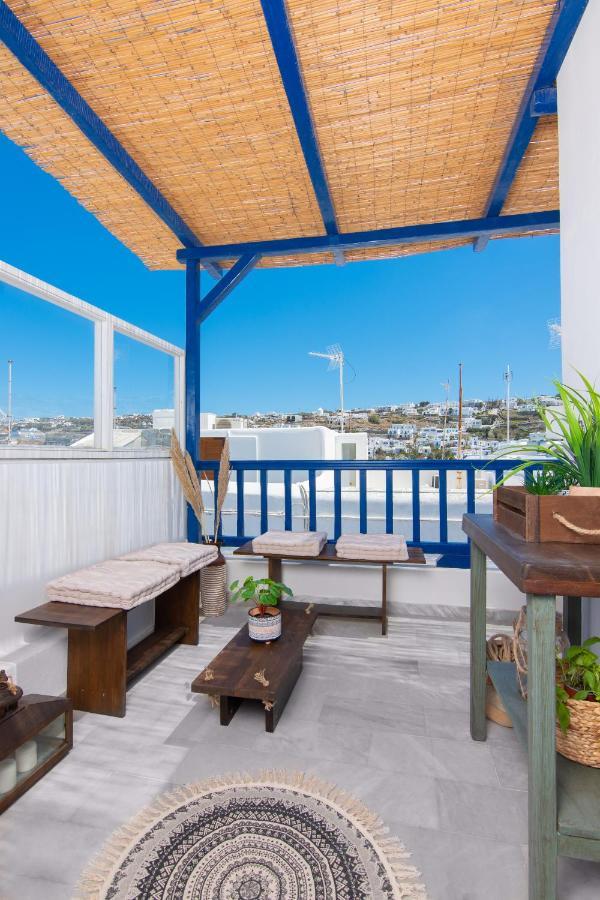 Megali Ammos Whitelist Loft In Mykonos Townアパートメント エクステリア 写真